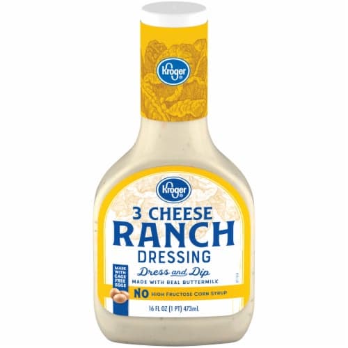 Kroger 3 Cheese Ranch Salad Dressing