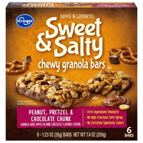 Kroger Peanut Chocolate Chunk Pretzel Bars
