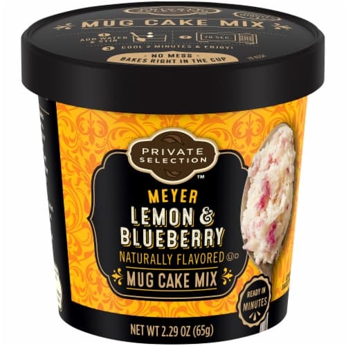 Private Selection Meyer Lemon & Blueberry Mug Cake Mix