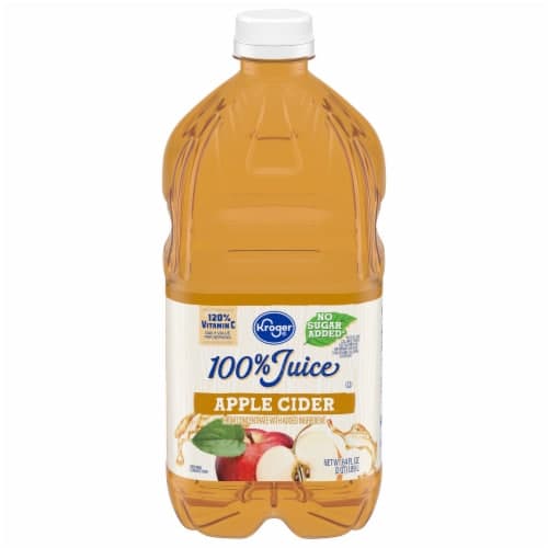 Kroger 100% No Sugar Apple Cider From Concentrate Juice