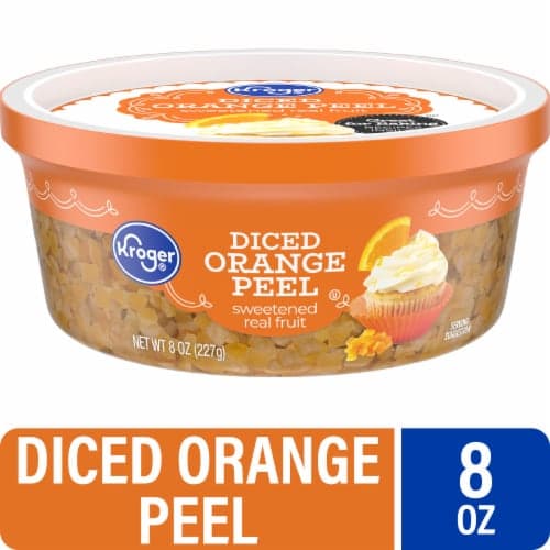 Kroger Diced Orange Peel