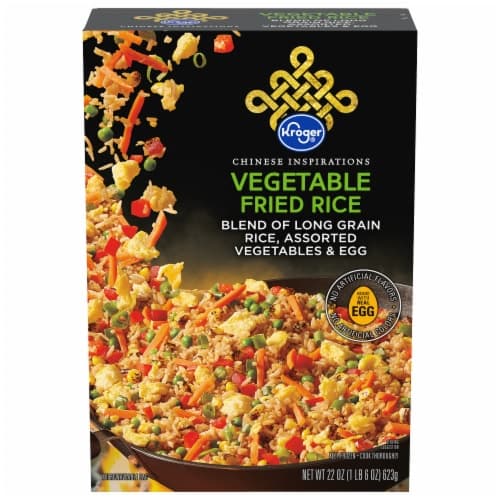Kroger Chinese Inspirations Vegetable Fried Rice  Meal