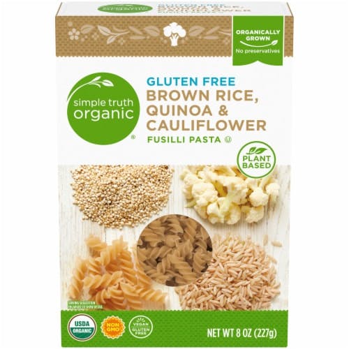 Simple Truth Organic Gluten Free Cauliflower And Quinoa Fusilli Pasta