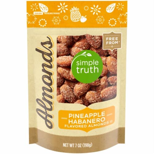 Simple Truth Pineapple Habanero Flavored Almonds
