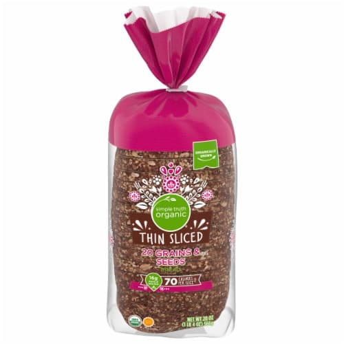 Simple Truth Organic 21 Grains & Seeds Thin Sliced Bread