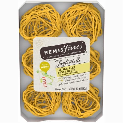 Hemisfares Tagliatelle Italian Flat Pasta Nests