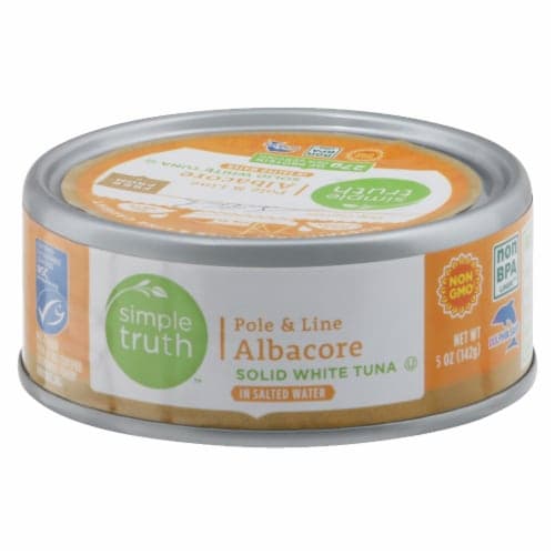 Simple Truth Pole & Line Albacore White Tuna In Salted Water