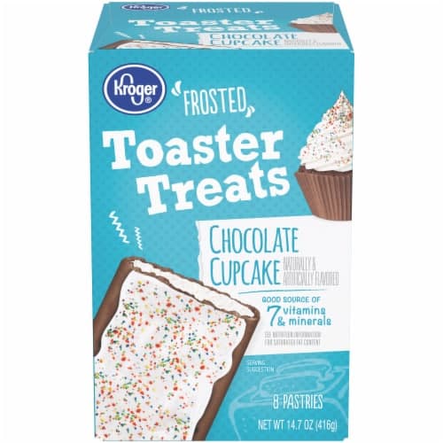 Kroger Frosted Chocolate Cupcake Toaster Treats Pastries