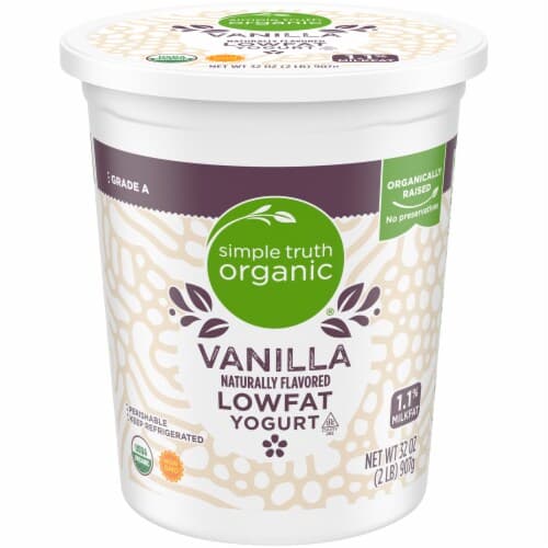 Simple Truth Organic Vanilla Lowfat Yogurt