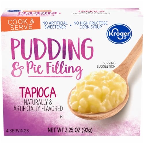 Kroger Tapioca Pudding & Pie Filling