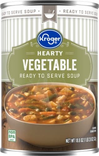 Kroger Chunky Vegetable Soup