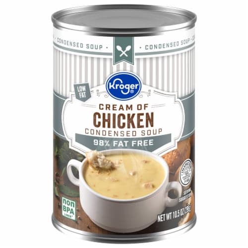 Kroger 98% Fat Free Cream Of Chicken Condensed Soup