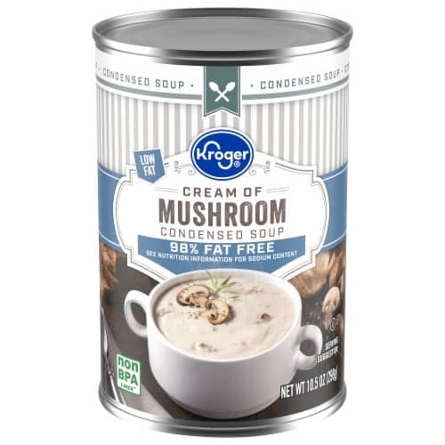 Kroger 98% Fat Free Cream Of Mushroom Condensed Soup