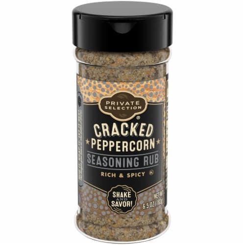 Private Selection Cracked Peppercorn Seasoning Rub