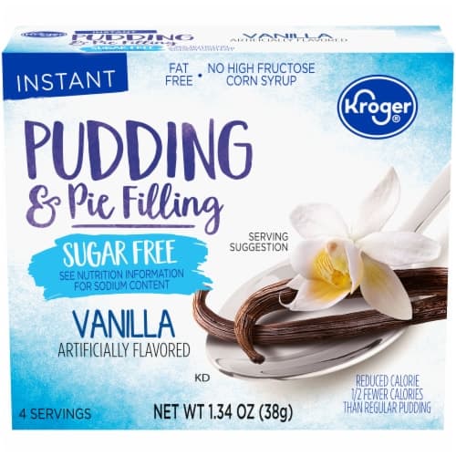 Kroger Sugar Free Vanilla Pudding & Pie Filling