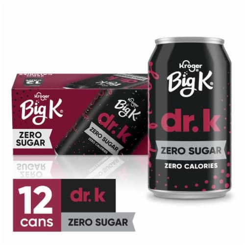 Big K Dr K Zero Sugar Zero Calorie Soda
