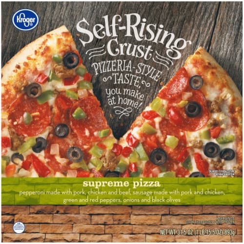 Kroger Self-Rising Crust Supreme  Pizza