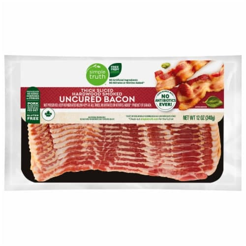 Simple Truth Thick Sliced Uncured Hardwood Smoked Bacon