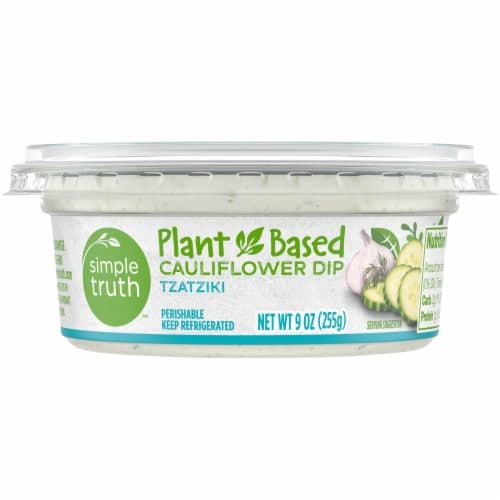 Simple Truth Plant Based Cauliflower Dip Tzatziki