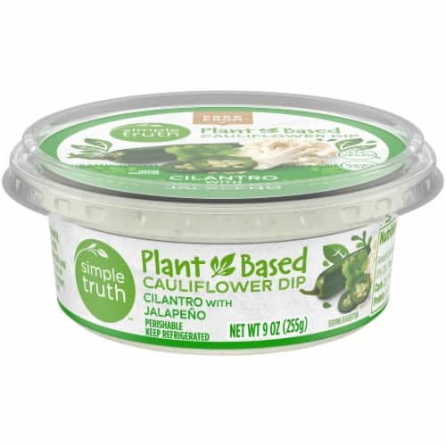 Simple Truth Plant Based Cilantro With Jalapeno Cauliflower Dip