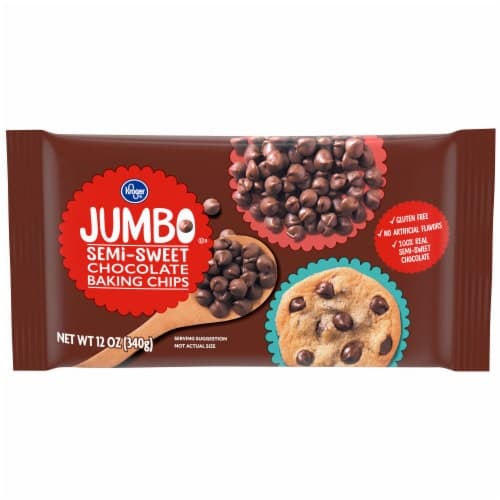 Kroger Jumbo Semi-Sweet Chocolate Baking Chips