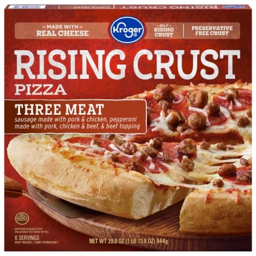 Kroger Three Meat Rising Crust  Pizza
