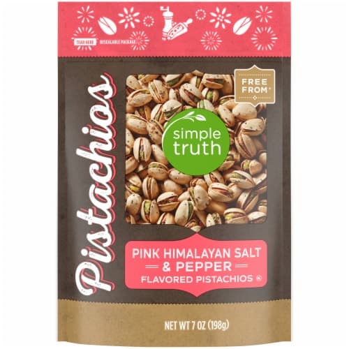 Simple Truth Pink Himalayan Salt & Pepper Pistachios