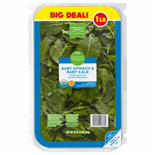 Simple Truth Organic Baby Spinach/Kale Big Deal!