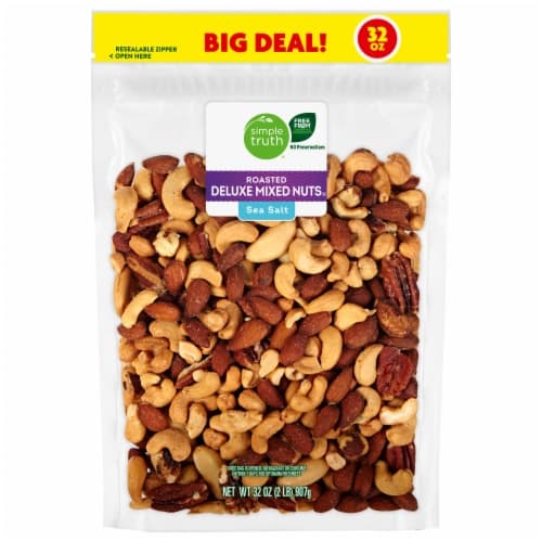 Simple Truth Sea Salt Roasted Deluxe Mixed Nuts Big Deal!