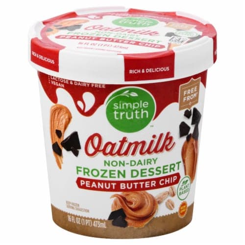 Is it Nutmeg Free? Simple Truth Peanut Butter Chip Oatmilk Dairy Free Dessert