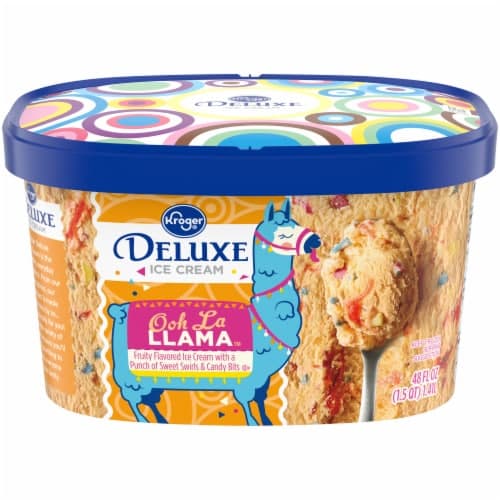 Kroger Deluxe Ooh La Llama Ice Cream