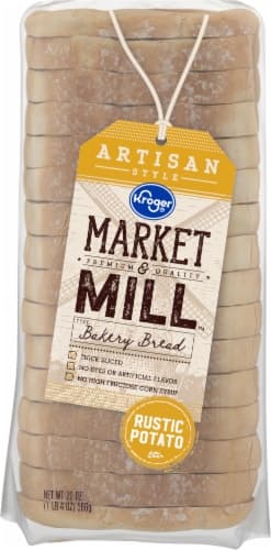 Kroger Market & Mill Artisan Style Rustic Potato Bakery Bread