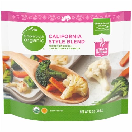 Simple Truth Organic California Style Blend  Broccoli Cauliflower & Carrots