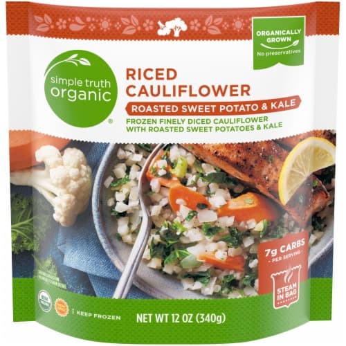 Simple Truth Organic Roasted Sweet Potato & Kale Riced Cauliflower