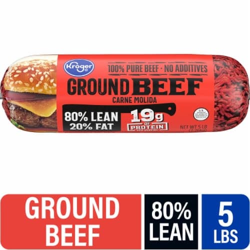 Kroger 80% Lean Ground Beef