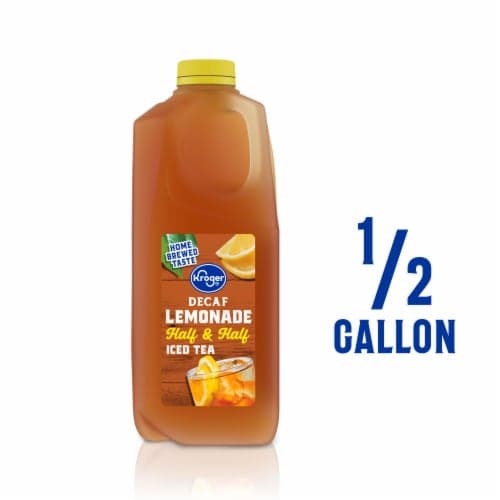Kroger Decaf Half And Half Lemonade And Iced Tea