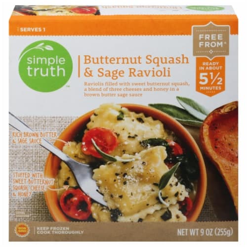 Simple Truth Butternut Squash & Sage Ravioli  Meal