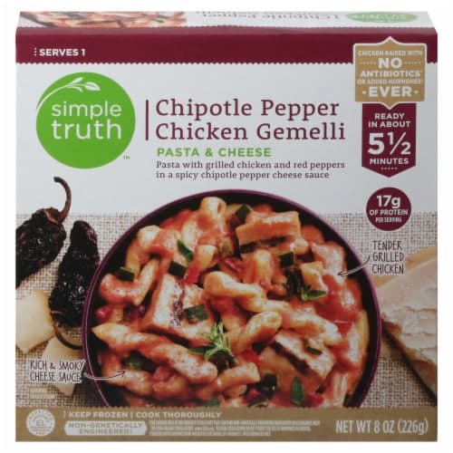 Simple Truth Chipotle Pepper Chicken Gemelli Pasta & Cheese