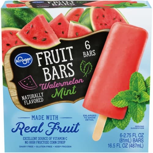 Kroger Watermelon Mint  Fruit Bars