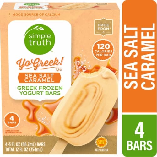 Simple Truth Yo Greek! Sea Salt Caramel Greek  Yogurt Bars