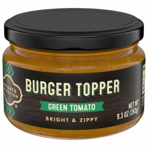 Private Selection Green Tomato Burger Topper
