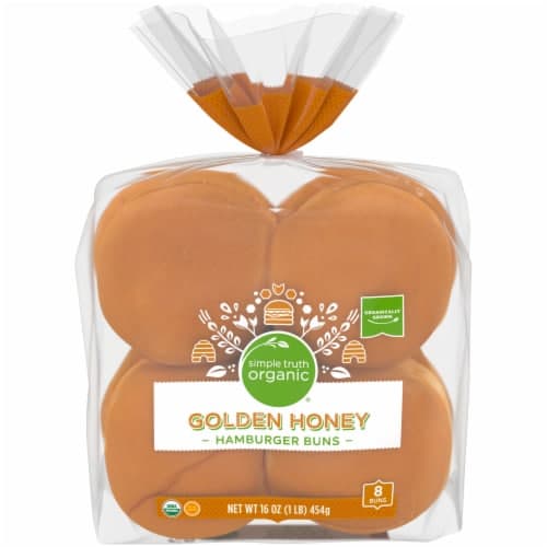 Simple Truth Organic Golden Honey Hamburger Buns