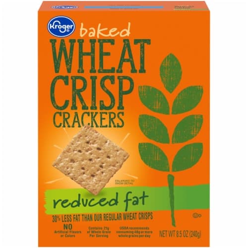 Kroger Reduced Fat Wheat Crisp Crackers