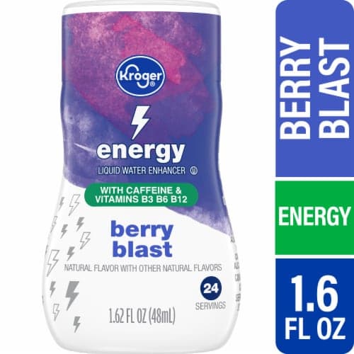 Kroger Energy Berry Blast Liquid Water Enhancer