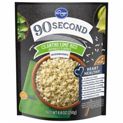 Kroger 90 Second Cilantro Lime Rice