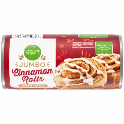 Simple Truth Organic Ready To Bake Jumbo Cinnamon Roll