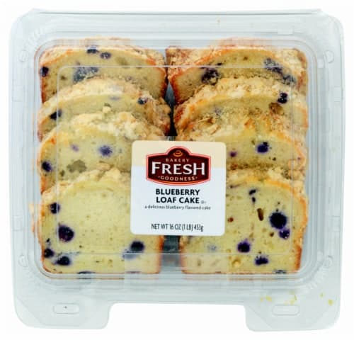 Bakery Fresh Goodness Blueberry Sliced Loaf Cake