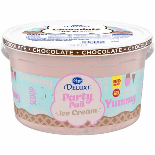 Kroger Deluxe Party Pail Ice Cream