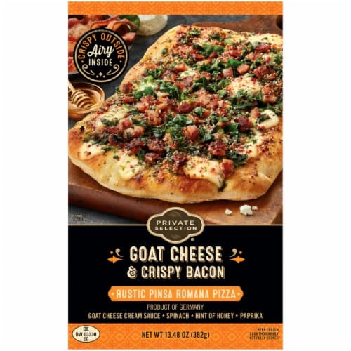 Private Selection Goat Cheese & Crispy Bacon Rustic Pinsa Romana  Pizza