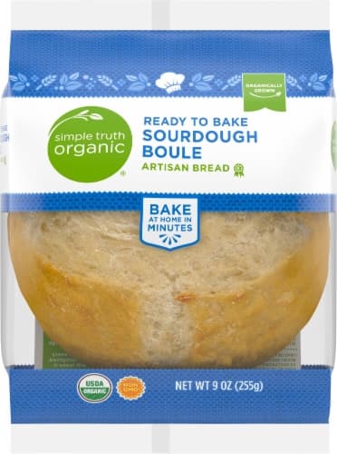 Simple Truth Organic Ready To Bake Sourdough Boule Artisan Bread